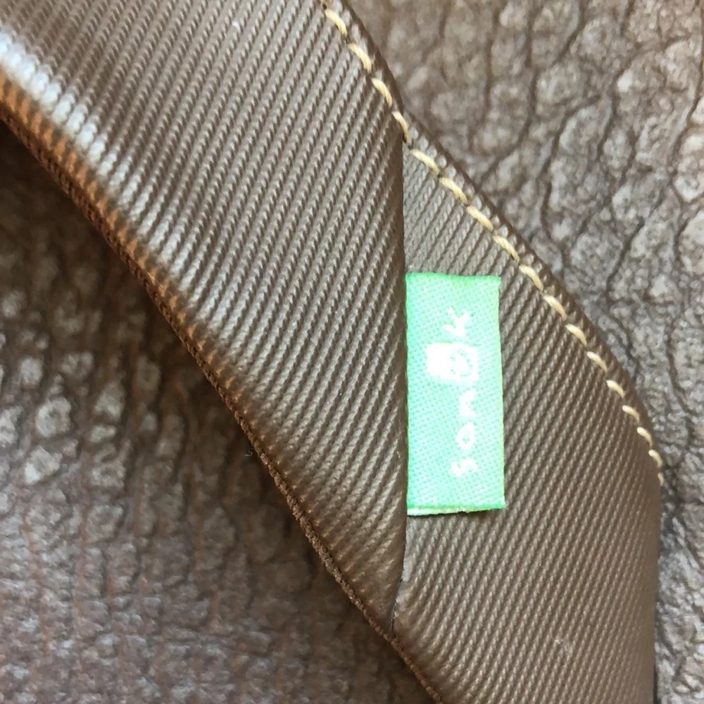 Sanuk Mens beach sandal flip flop brown swim wear 13